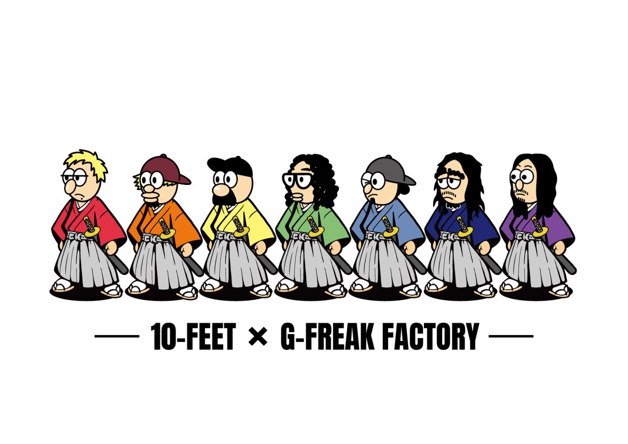 10-FEET與G-FREAK FACTORY公布日本五城巡演