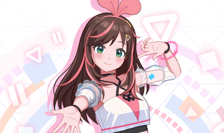 Kizuna AI official 2026 artist visual