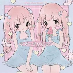 Cover image for the single サマーパッション by Chou Chou Cream