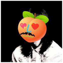 Cover image for the single My Love is Peach-Colored by Haruomi Hosono, Sam Gendel