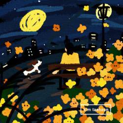 Cover image for the single Aki no yo (Autumn night) by kim taehoon