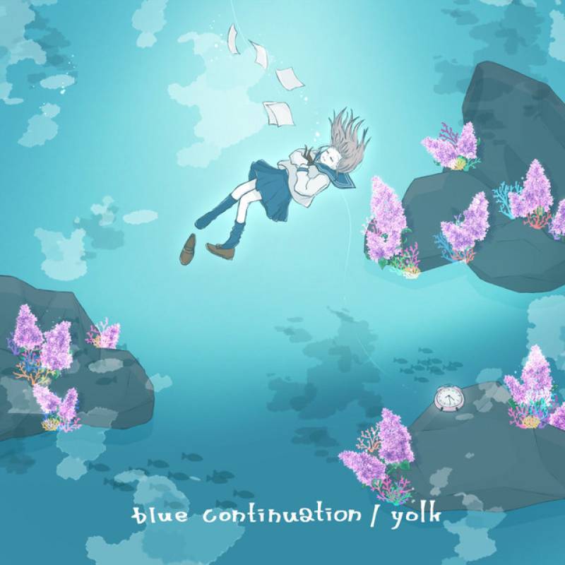 「blue continuation」 single by yolk - All Rights Reserved