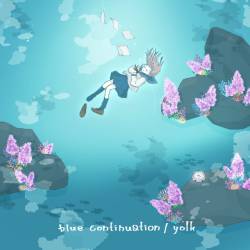 Cover image for the single blue continuation by yolk