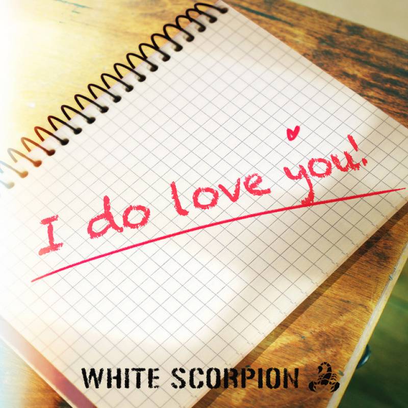 「I do love you!」 single by WHITE SCORPION - All Rights Reserved