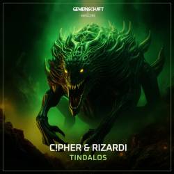 Cover image for the single TINDALOS by C!PHER, RIZARDI