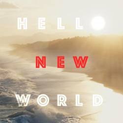 Cover image for the single Hello New World by IRODORI