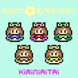 Cover image for the single SHINY☆EVERYDAY by KiMiNiAiTAi