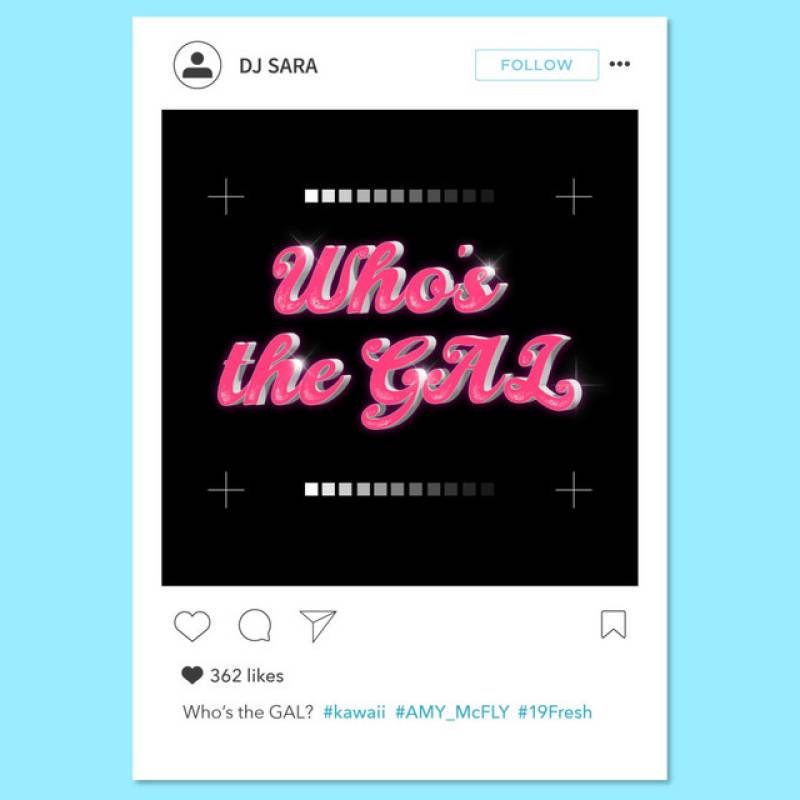 「Who's the GAL」 single by 19Fresh, AMY McFLY, DJ SARA - All Rights Reserved