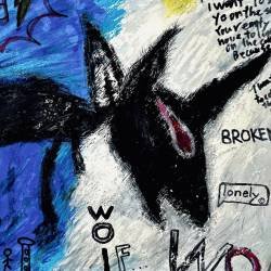 Cover image for the single WOLF MOON by Broken Kangaroo