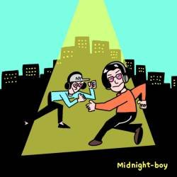 Cover image for the single Midnight-boy by Amenohi RECORDS.