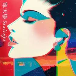 Cover image for the single 摩天楼Starlight by DE DE MOUSE, HITOMITOI