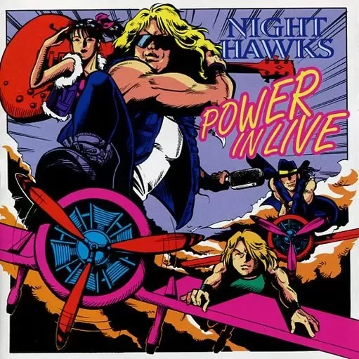 POWER IN LIVE album cover