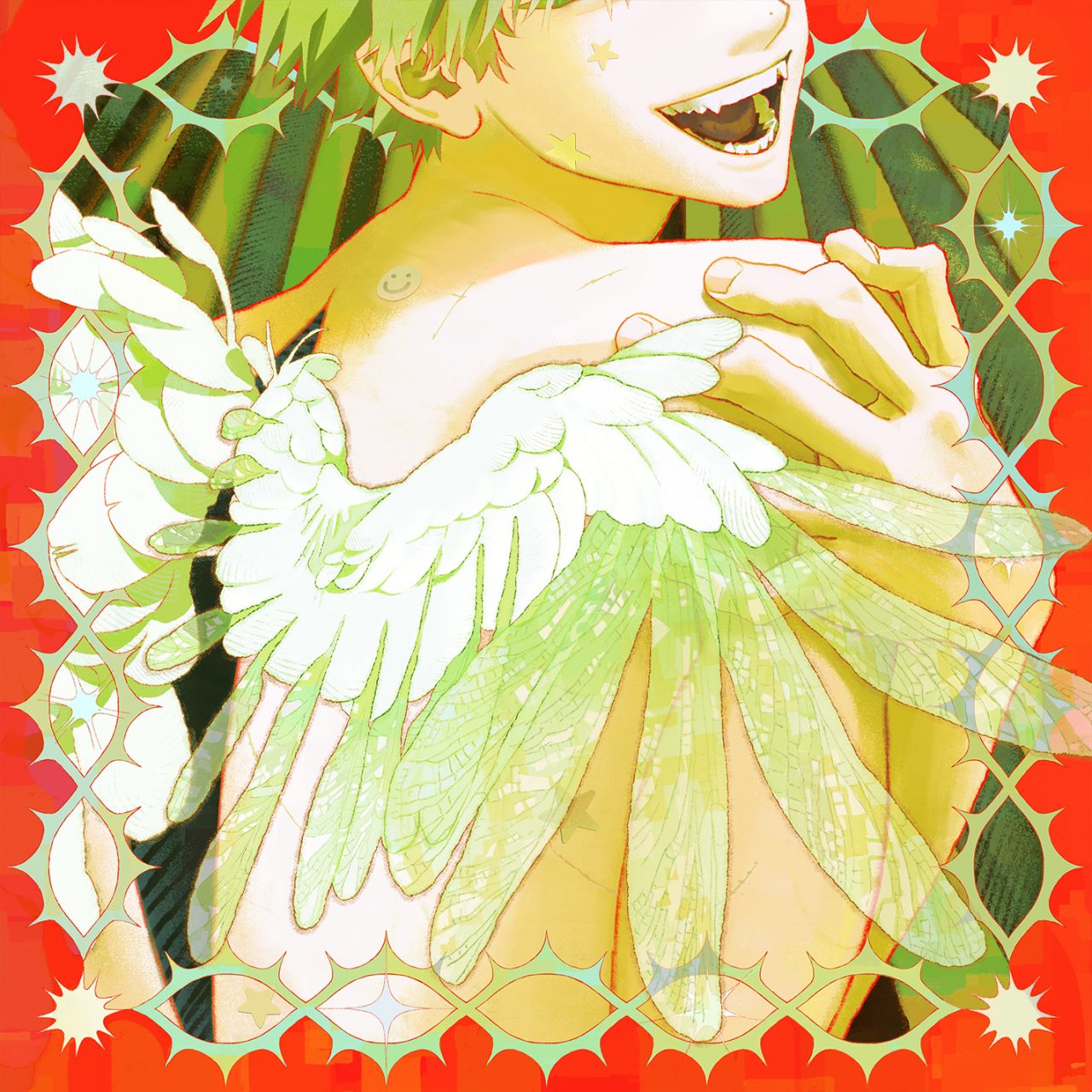 UKA album artwork, Limited Edition A, illustrated by Yasutatsu