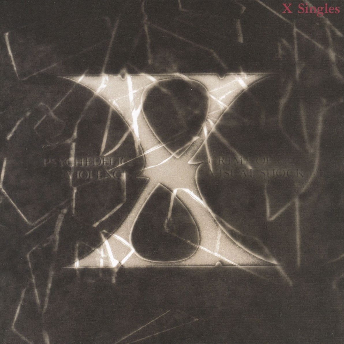 Cover of X's 1993 compilation album X SINGLES.
