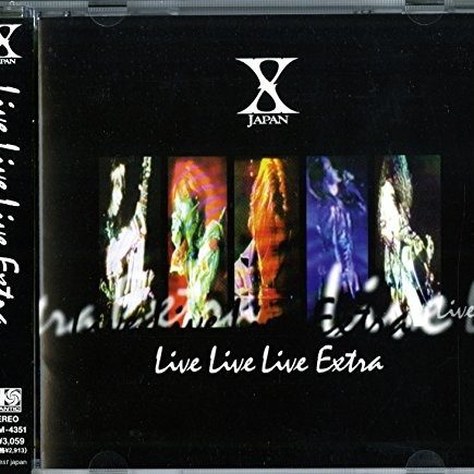 Cover of X JAPAN's 1997 live album Live Live Live Extra.