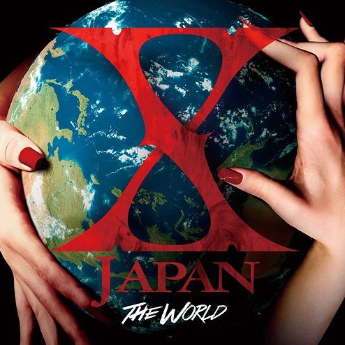 Cover of X JAPAN's 2014 best album THE WORLD.