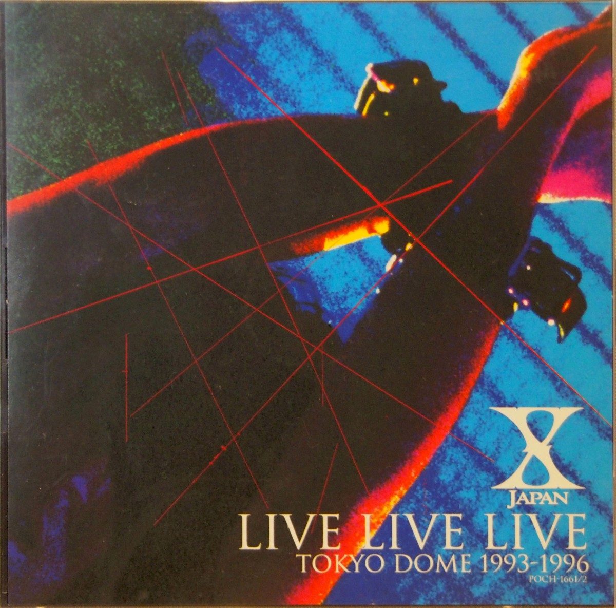 Cover of X JAPAN's LIVE LIVE LIVE TOKYO DOME 1993-1996.
