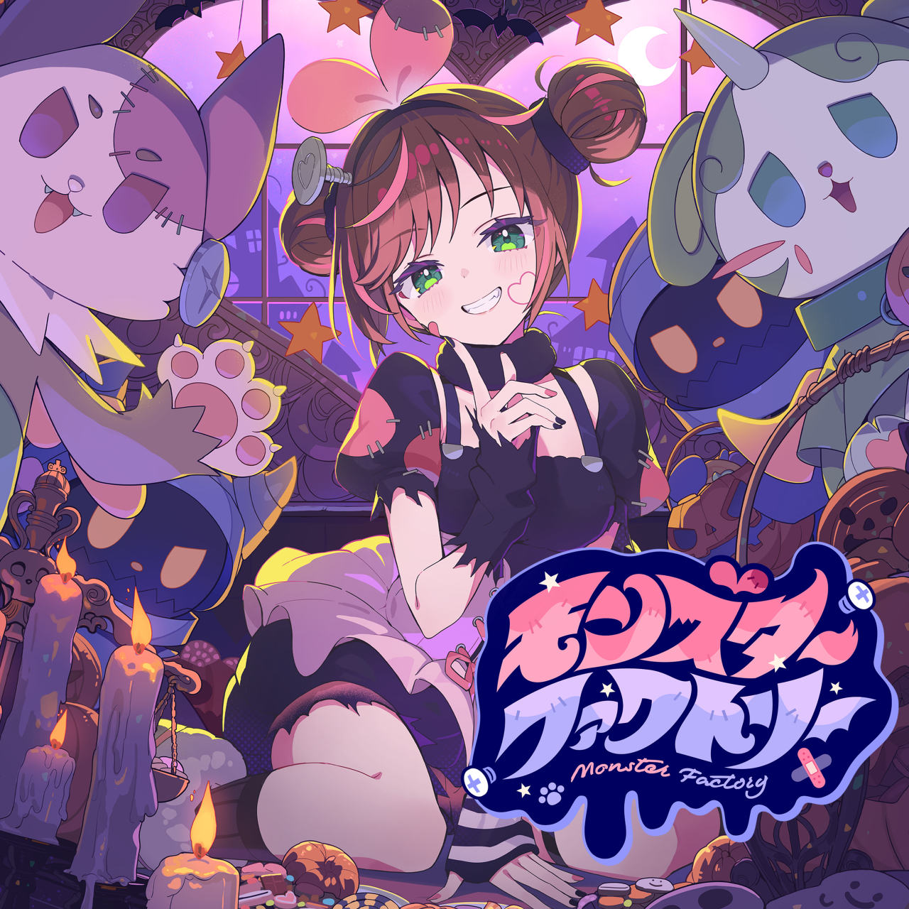 Kizuna AI — Monster Factory — official single artwork