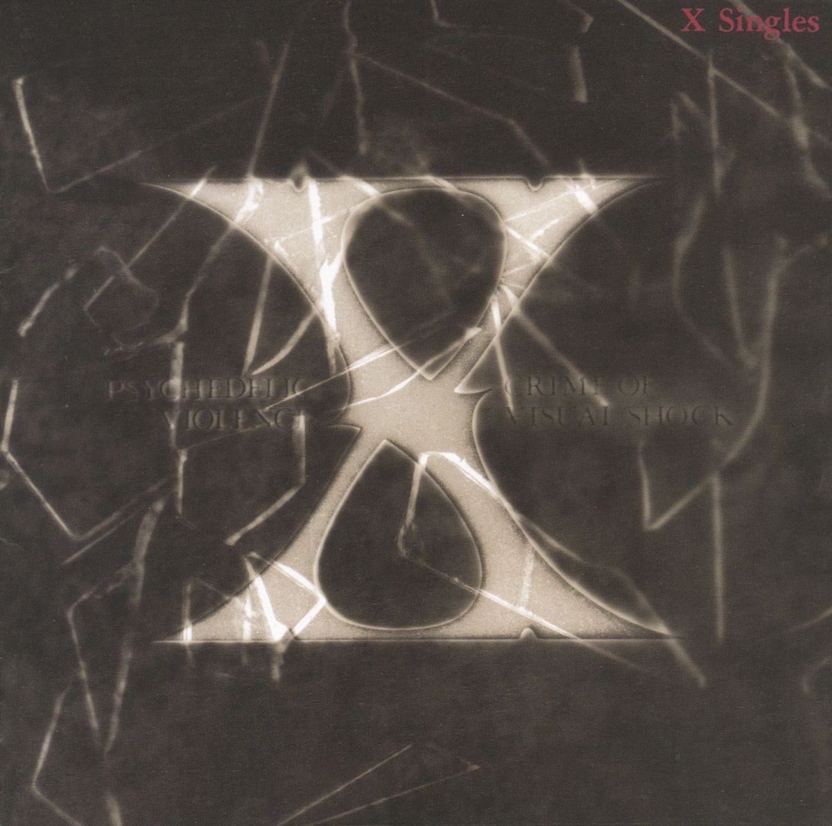 Cover of X's 1993 compilation album X SINGLES.